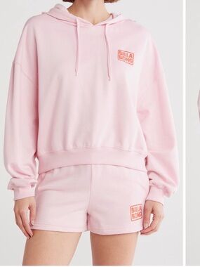 NWT Billabong Laze Daze Crop Hoodie Small